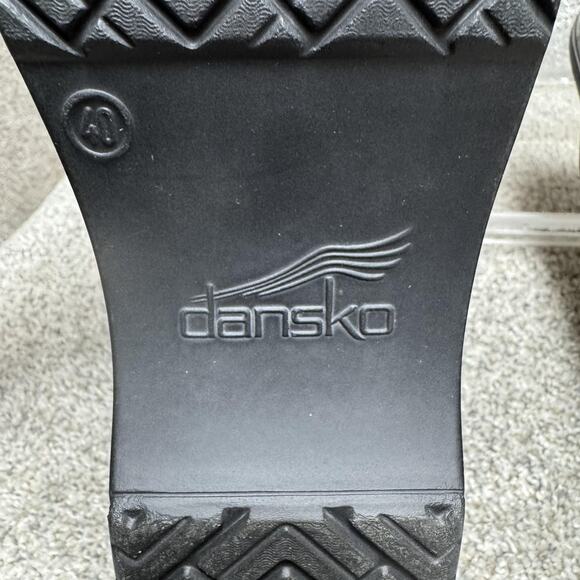 Dansko Shoes Womens Size 10 Professional Lightning Patent Clogs 606-570202 - Picture 10 of 14